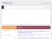 Tablet Screenshot of domekalis.jastrzebia-gora.com